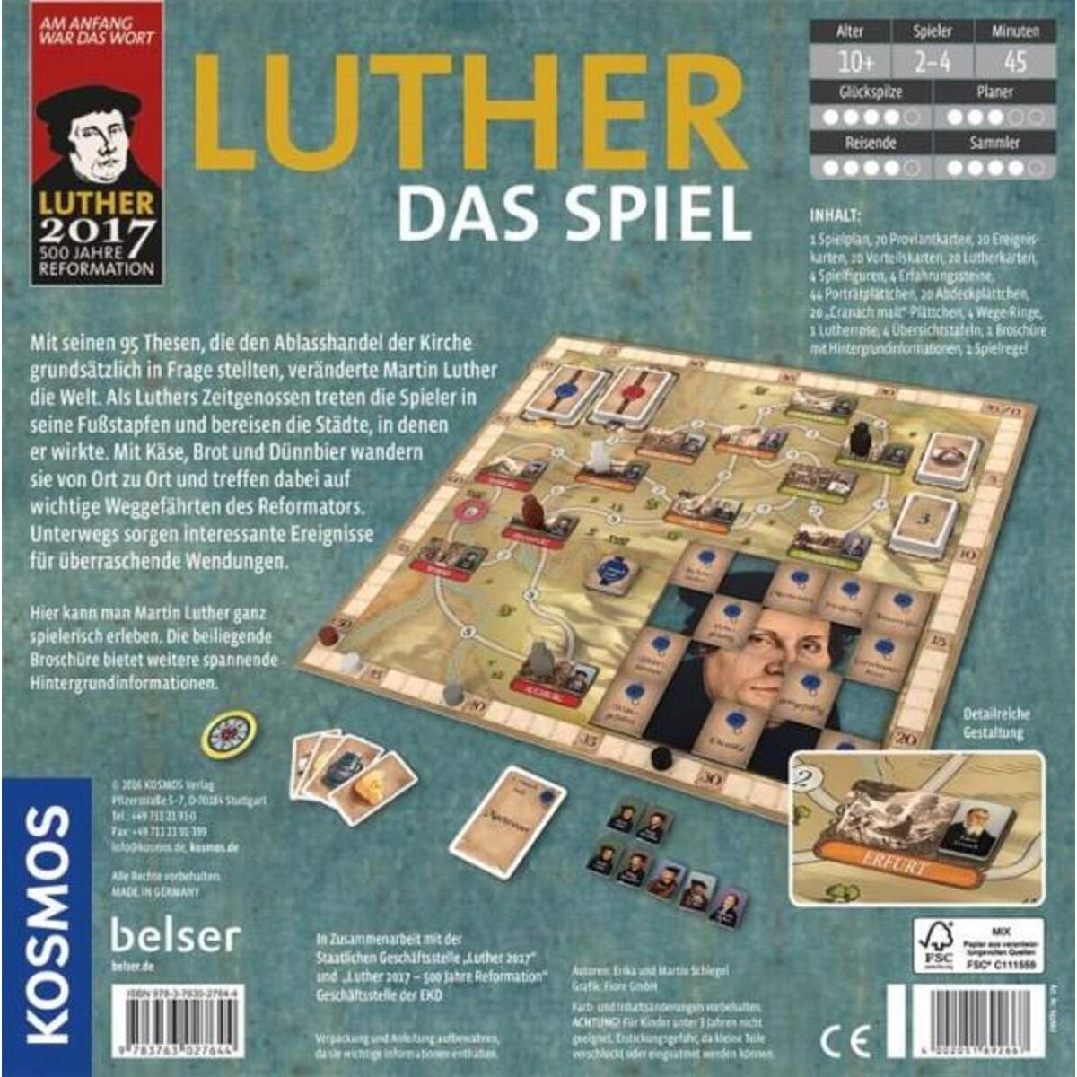 KOSMOS Luther das Spiel