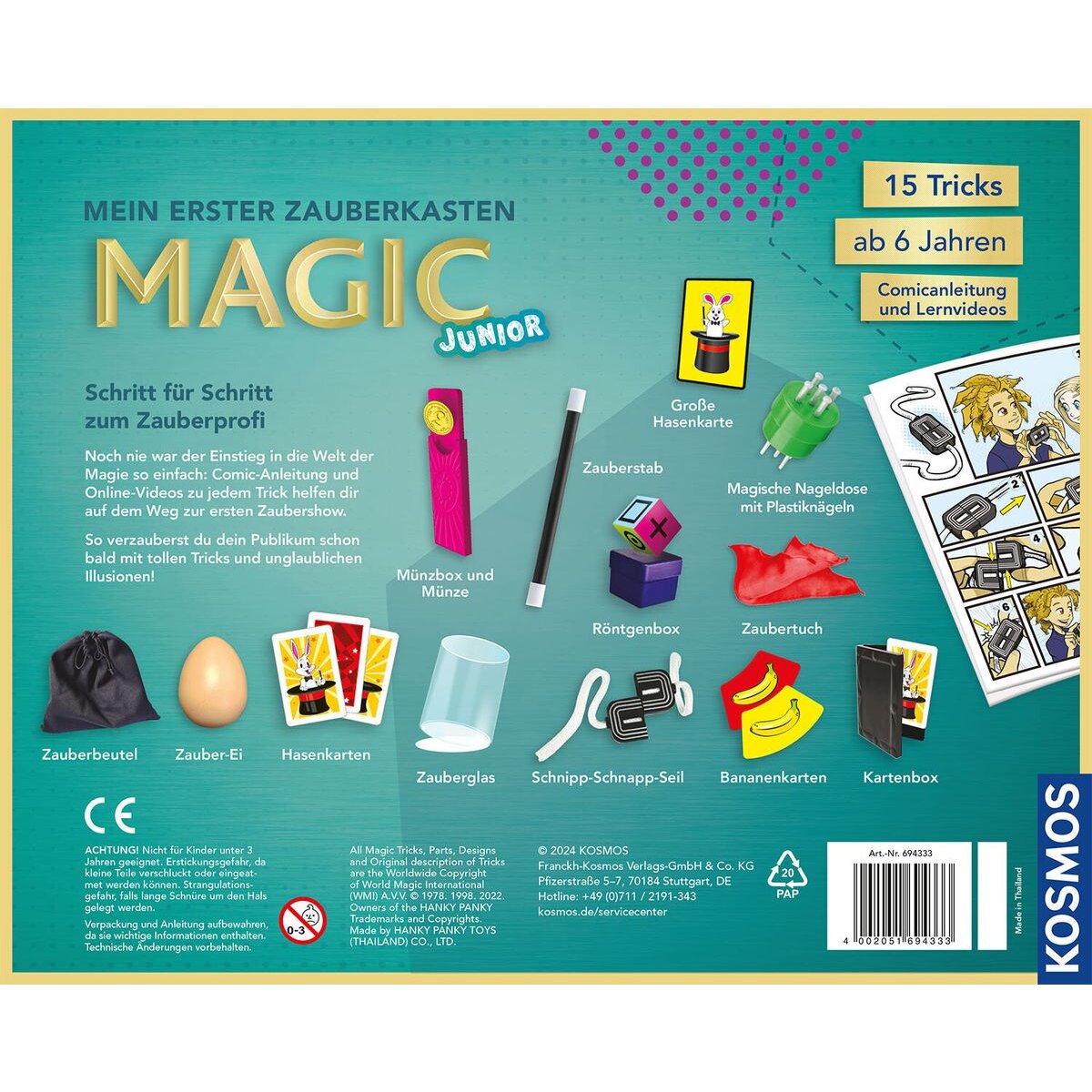 KOSMOS Mein erster Zauberkasten Magic Junior