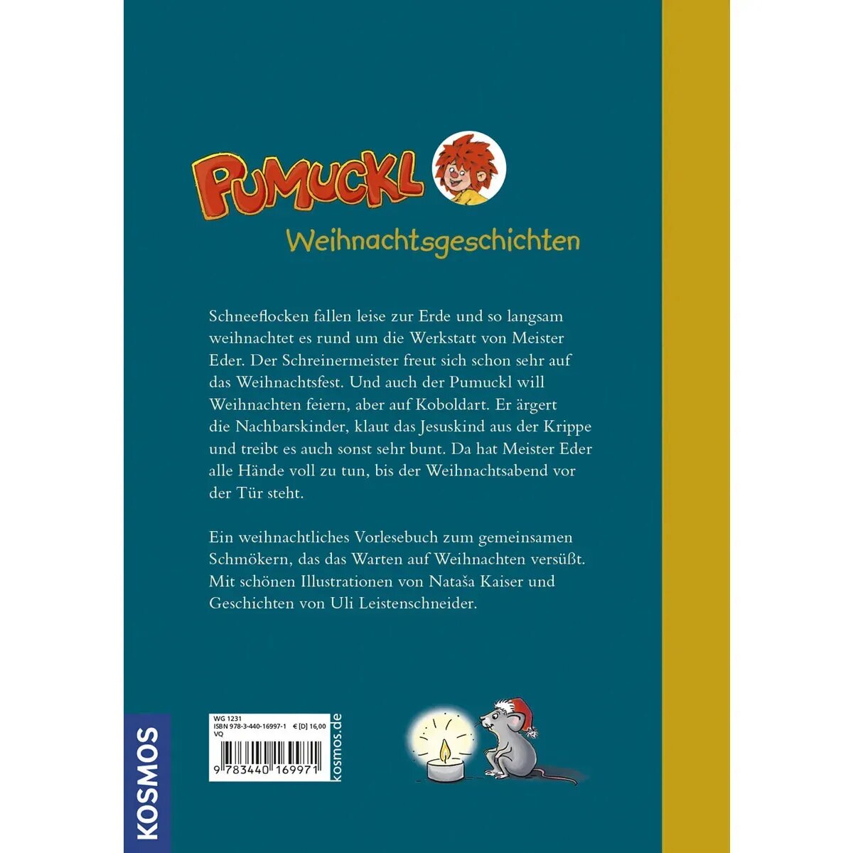 KOSMOS Pumuckl Vorlesebuch - Weihnachtsgeschichten,  Uli Leistenschneider