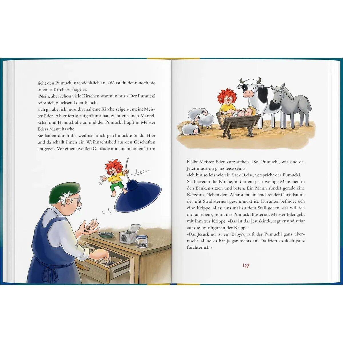 KOSMOS Pumuckl Vorlesebuch - Weihnachtsgeschichten,  Uli Leistenschneider