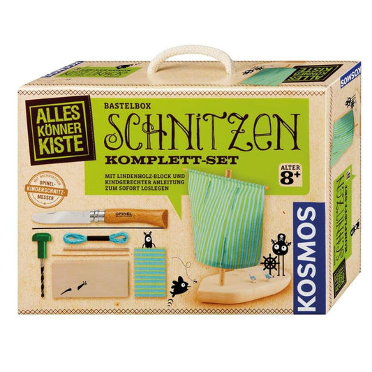 KOSMOS AllesKönnerKiste Schnitzen Komplett-Set