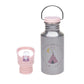 Lässig Kinder Trinkflasche Edelstahl - Bottle, Adventure Tipi 0,5L