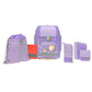 Lässig Schulranzen Set 7-teilig, Boxy Unique Violet