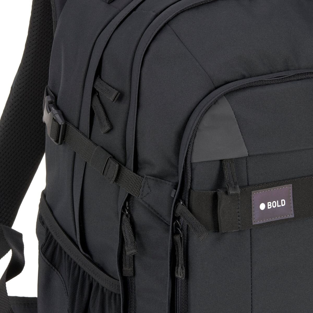 Lässig Schulrucksack - BOLD Origin, Schwarz