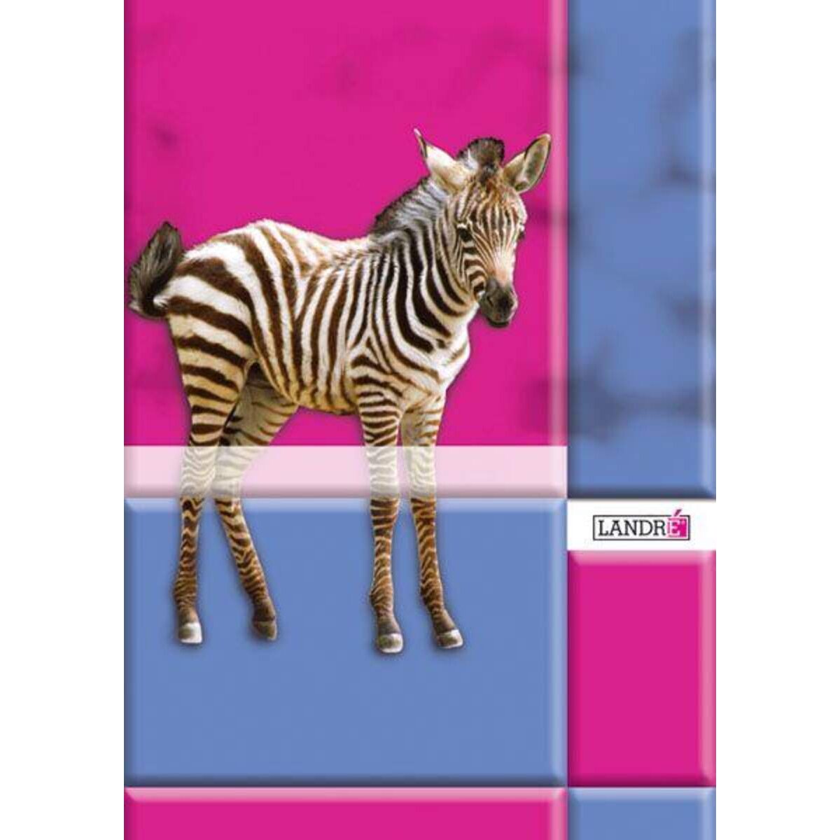 Landré Schulheft Tiermotiv A5, liniert, Liniatur 3, 32 Blatt