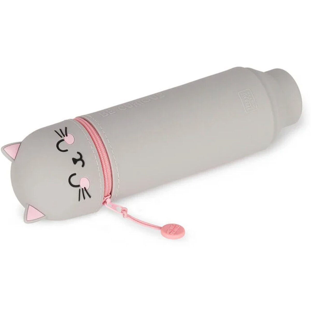 Legami 2-in-1-Federmäppchen aus Silikon - Kawaii Kitty