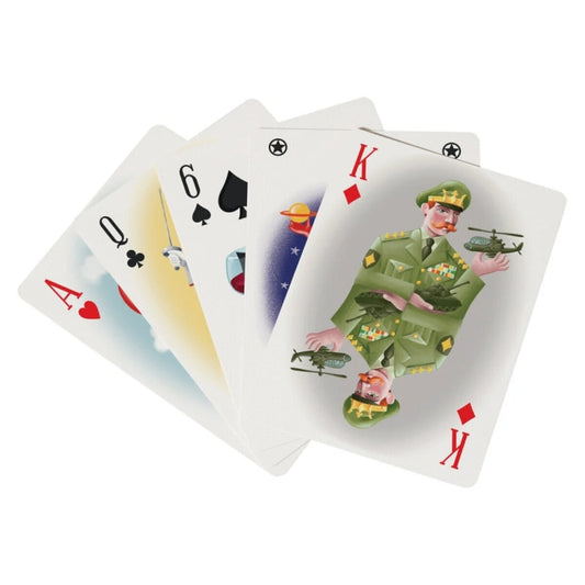 Legami Poker 54 Spielkarten Designer Marco Marella wasserfest