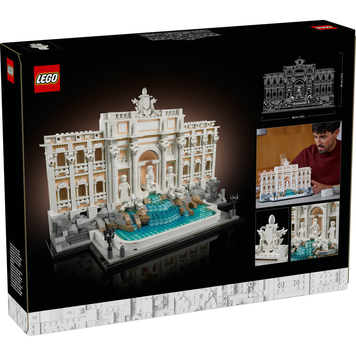 LEGO® 21062 Architecture Trevi-Brunnen