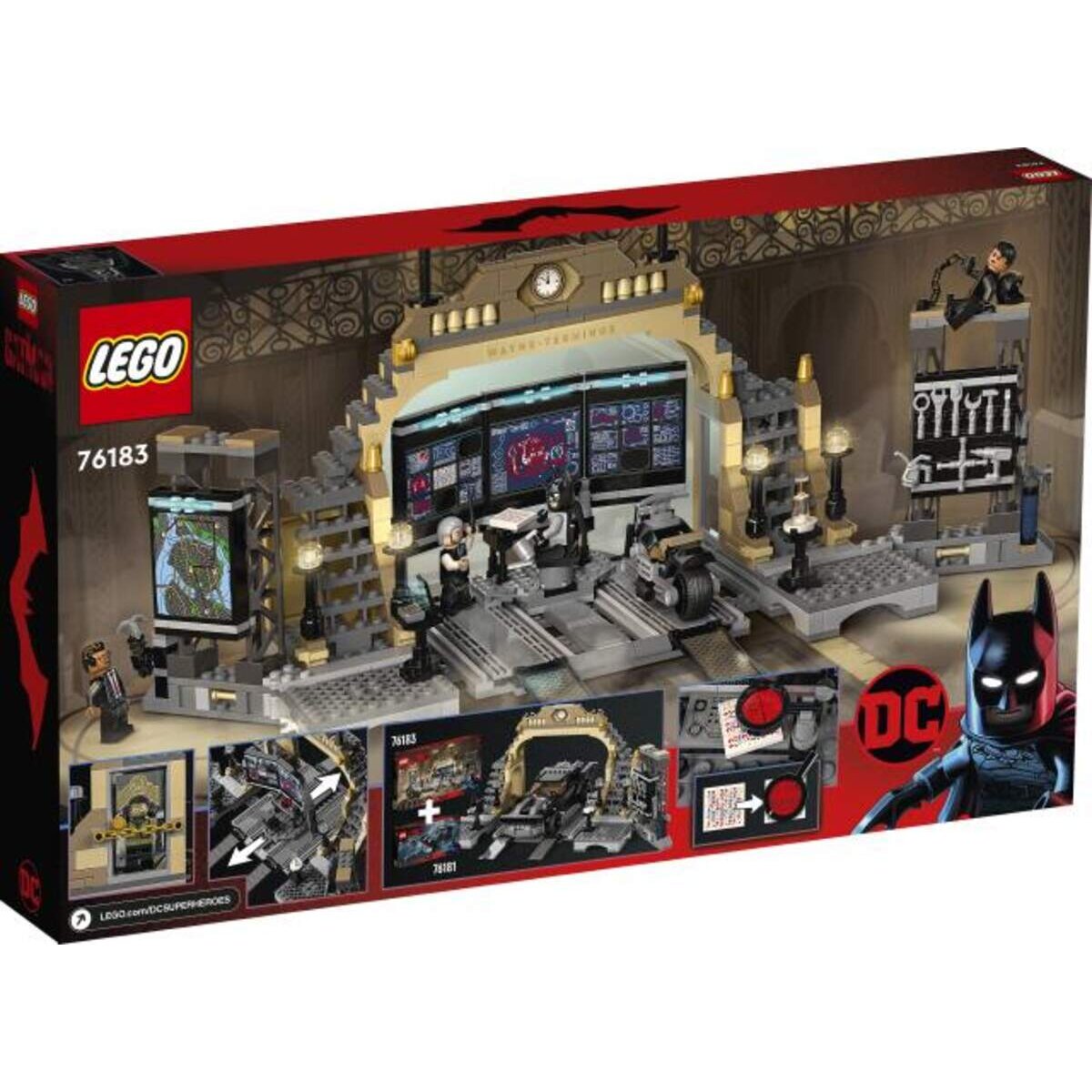 LEGO® DC Comics Super Heroes 76183 Bathöhle™: Duell mit Riddler™