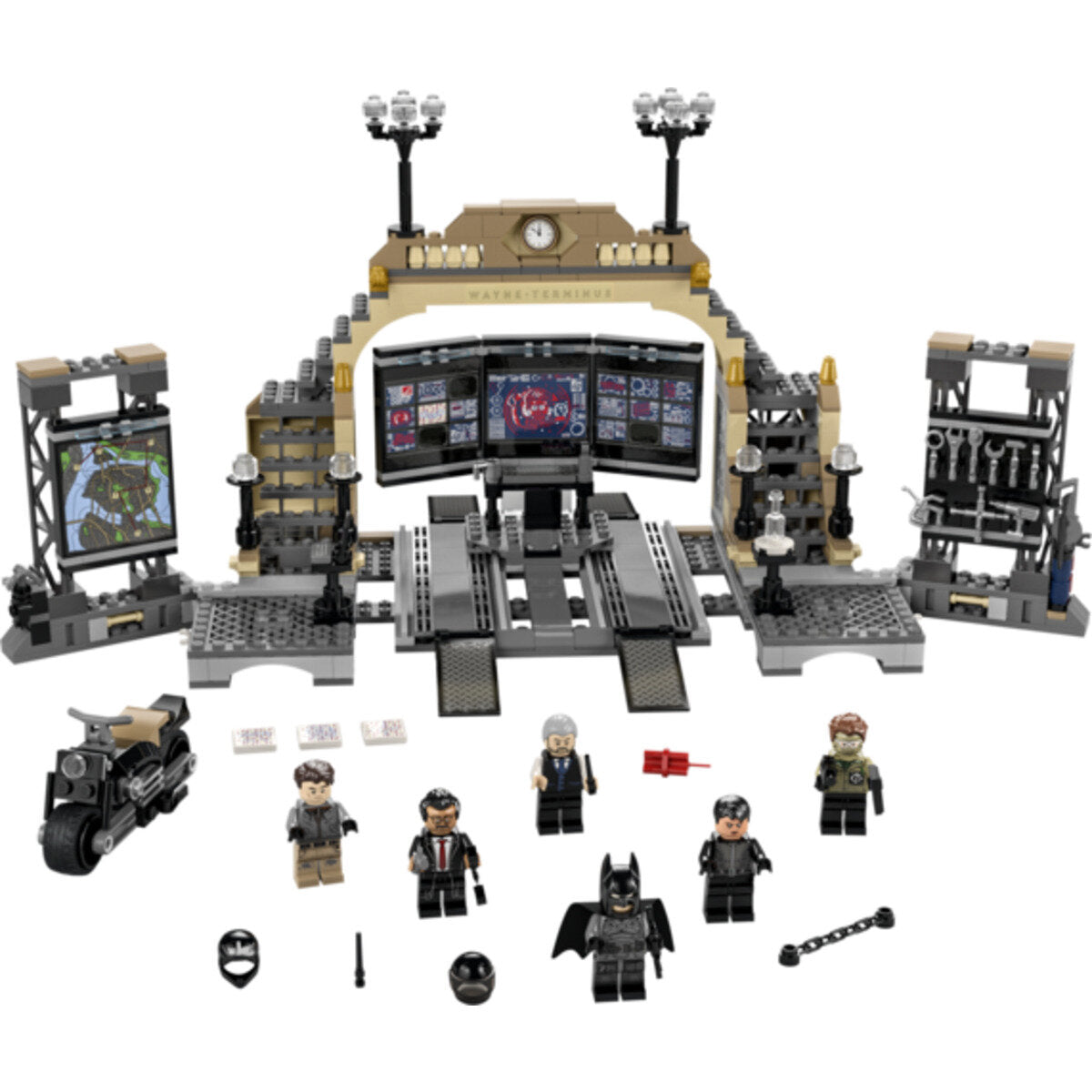 LEGO® DC Comics Super Heroes 76183 Bathöhle™: Duell mit Riddler™