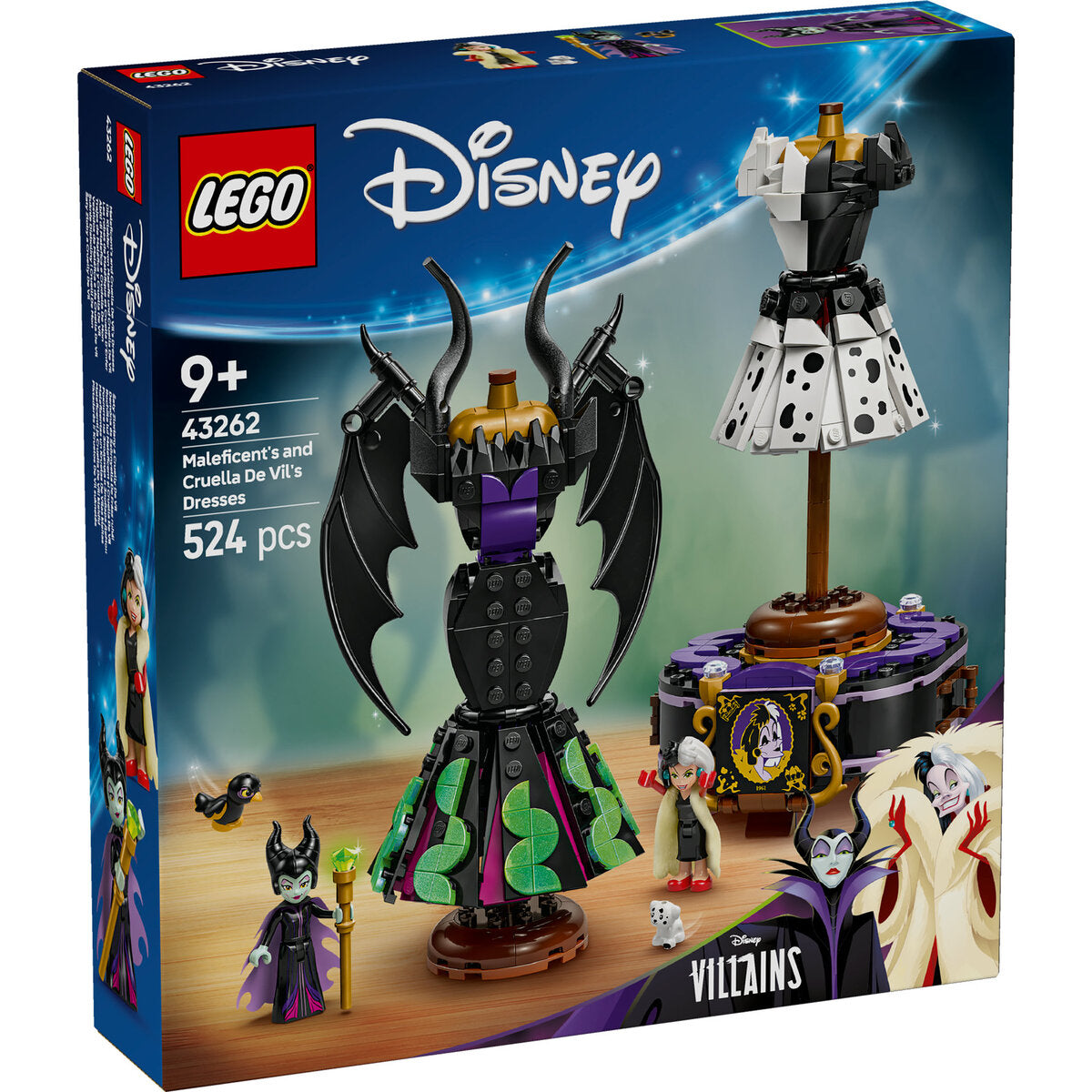 LEGO® Disney™ 43262 Die Kleider von Malefiz und Cruella De Vil