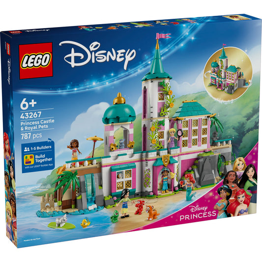 LEGO® Disney™ 43267 Prinzessinnenschloss mit Haustieren