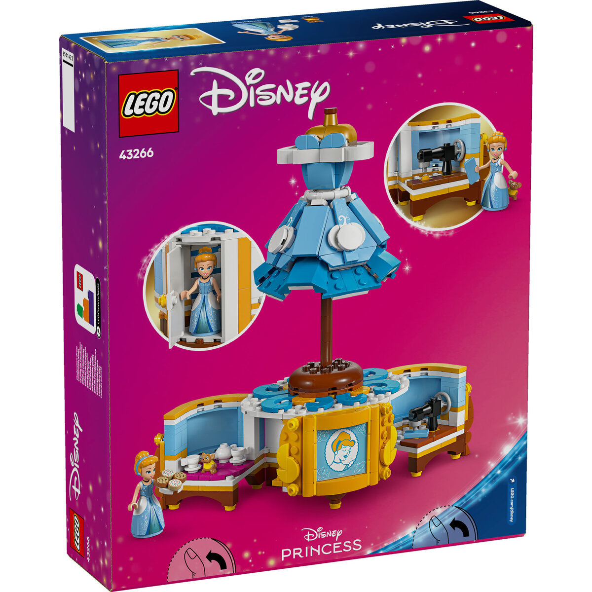 LEGO® Disney Princess™ 43266 Cinderellas Kleid