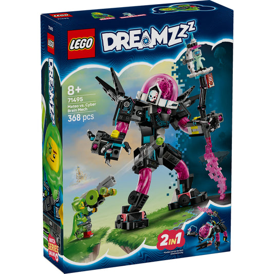 LEGO® DREAMZzz™ 71495 Mateo vs. Cyberhirn-Mech