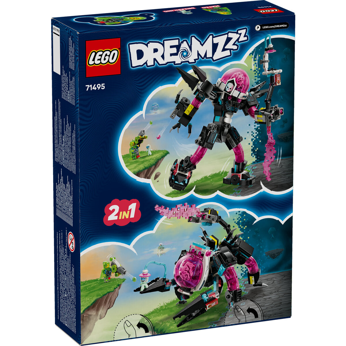 LEGO® DREAMZzz™ 71495 Mateo vs. Cyberhirn-Mech