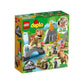 LEGO® DUPLO® 10939 Ausbruch des T. rex und Triceratops