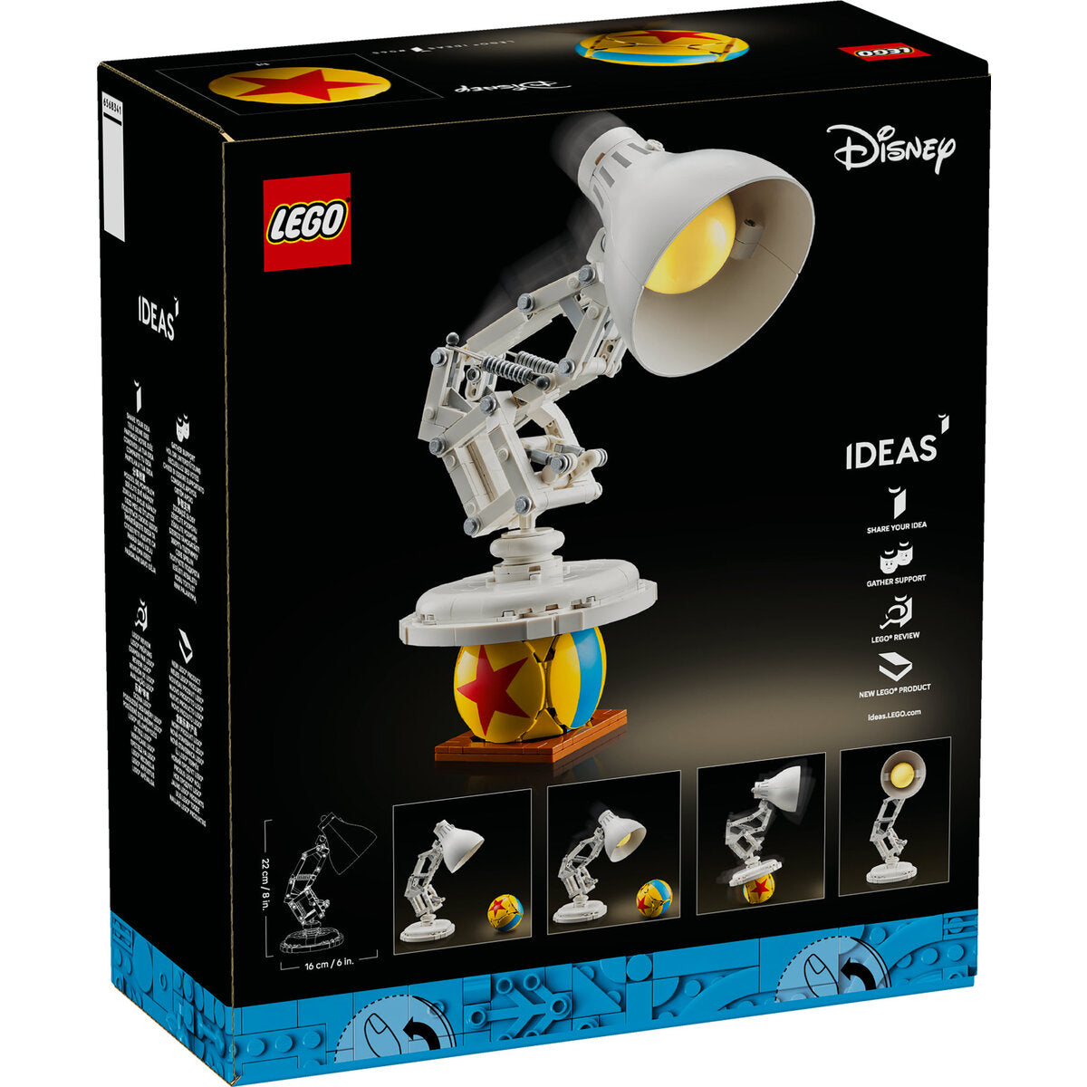 LEGO® Ideas 21357 Disney Pixar Luxo Jr.