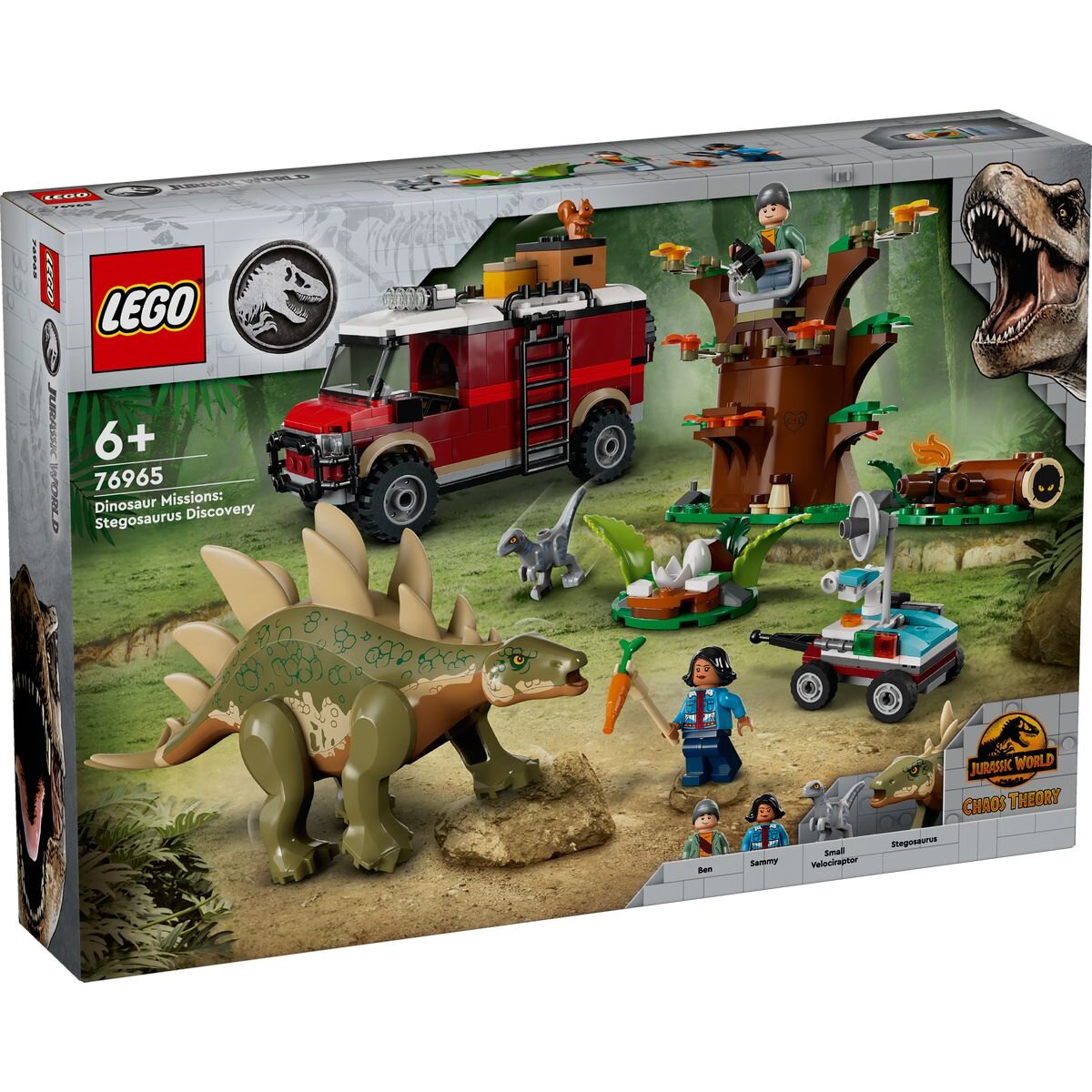 LEGO® Jurassic World™ 76965 Dinosaurier-Missionen: Entdeckung des Stegosaurus