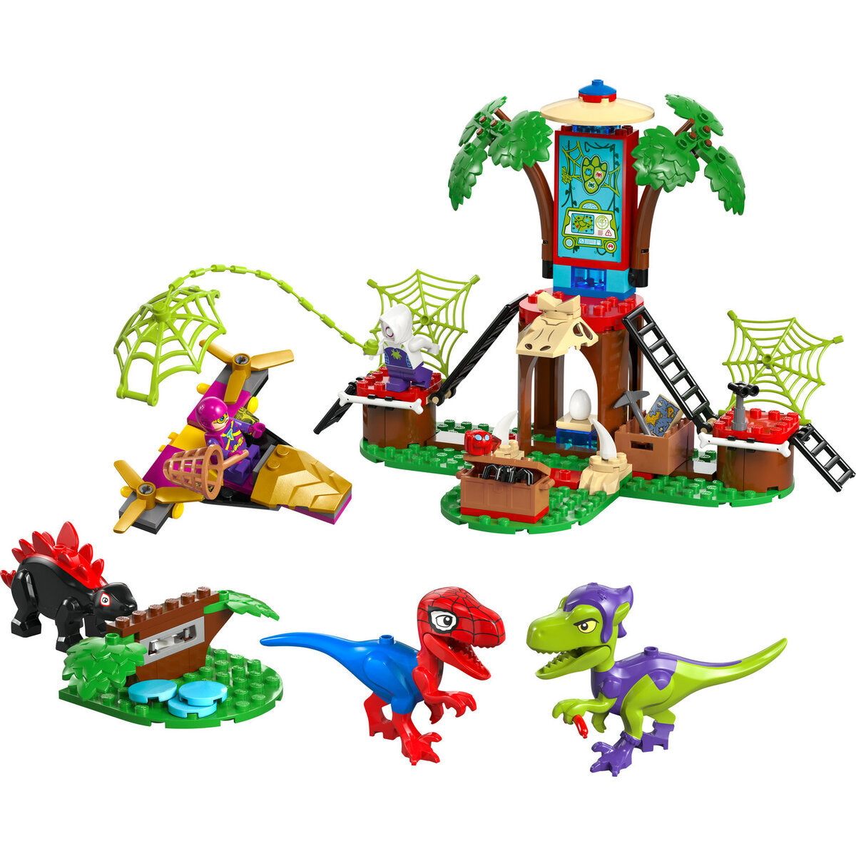 LEGO® Marvel 11200 Showdown am Baumhaus: Spidey-Rex vs. Gobby-Raptor