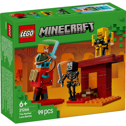 LEGO® Minecraft™ 21266 Das Lava-Duell im Nether