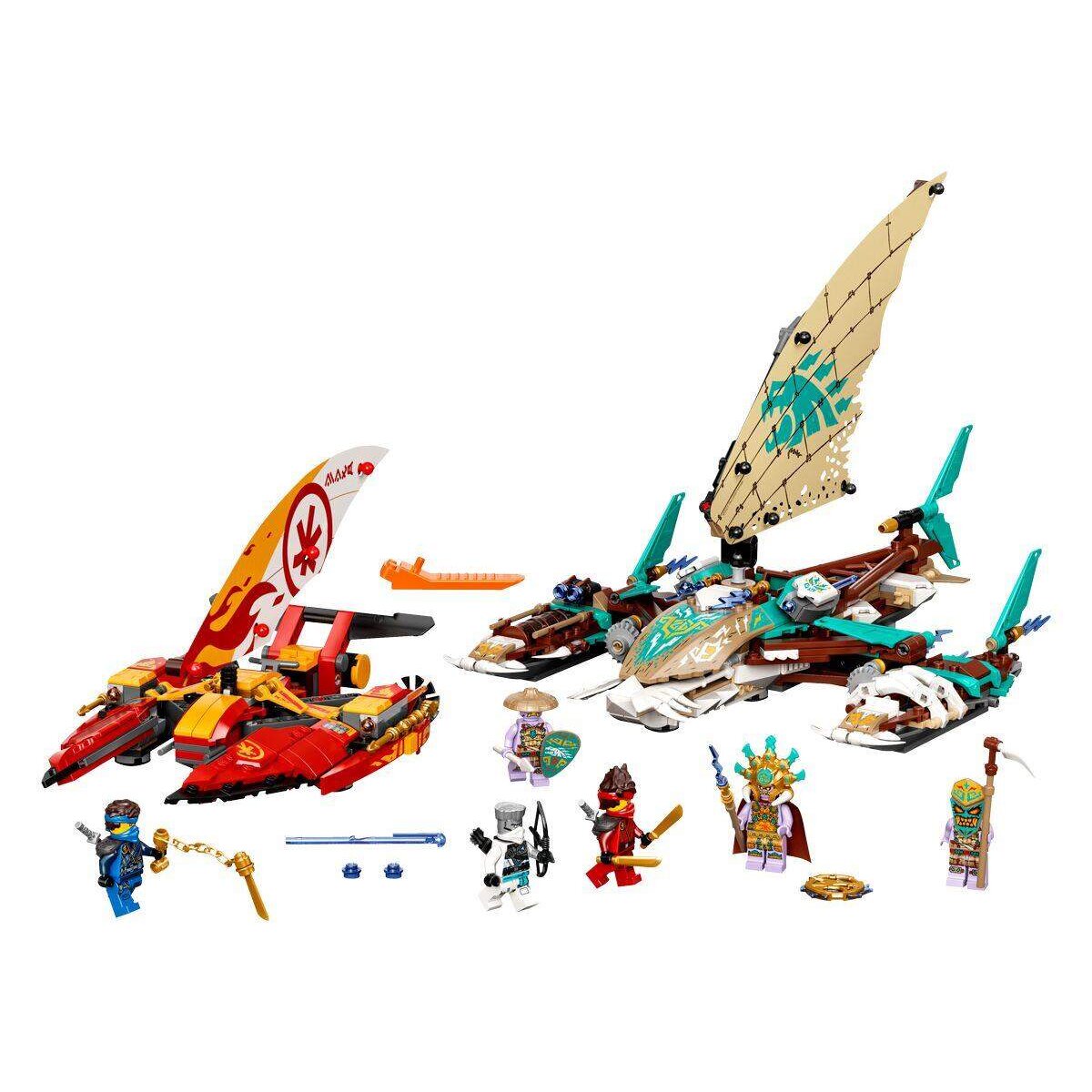 LEGO® NINJAGO® 71748 Duell der Katamarane