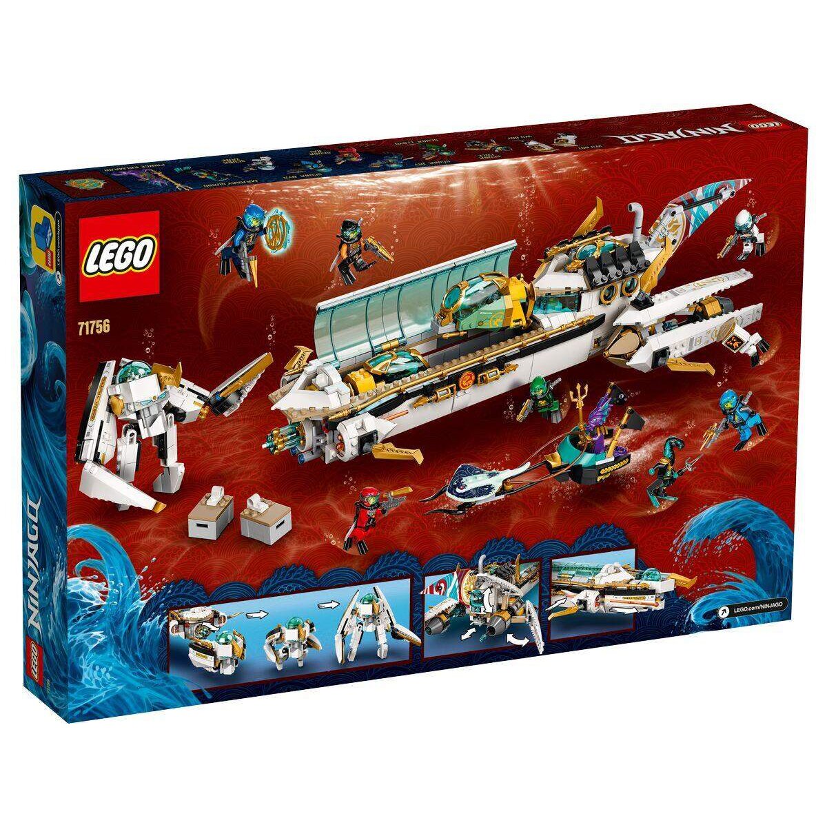 LEGO® NINJAGO® 71756 Wassersegler
