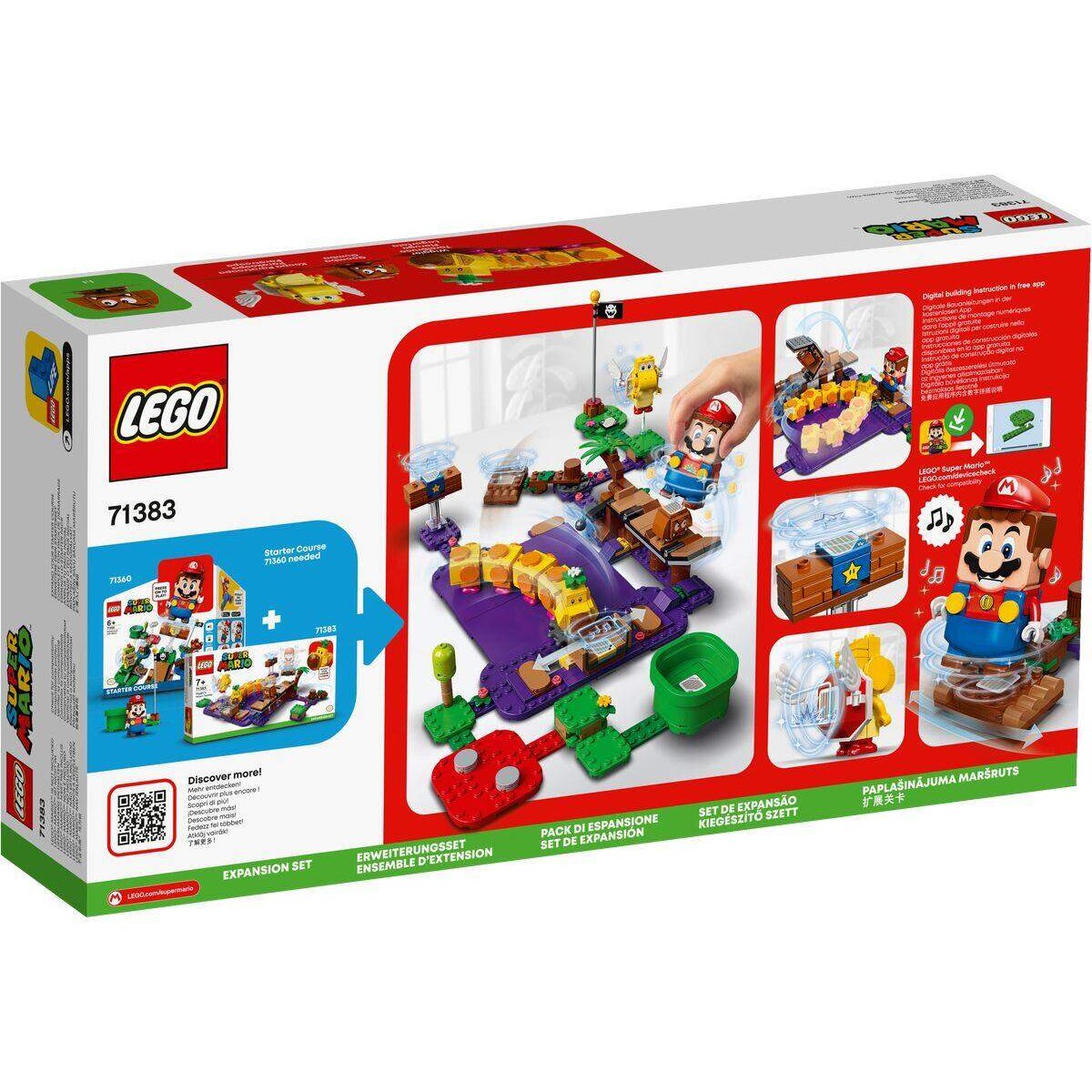 LEGO® Super Mario 71383 Wigglers Giftsumpf – Erweiterungsset