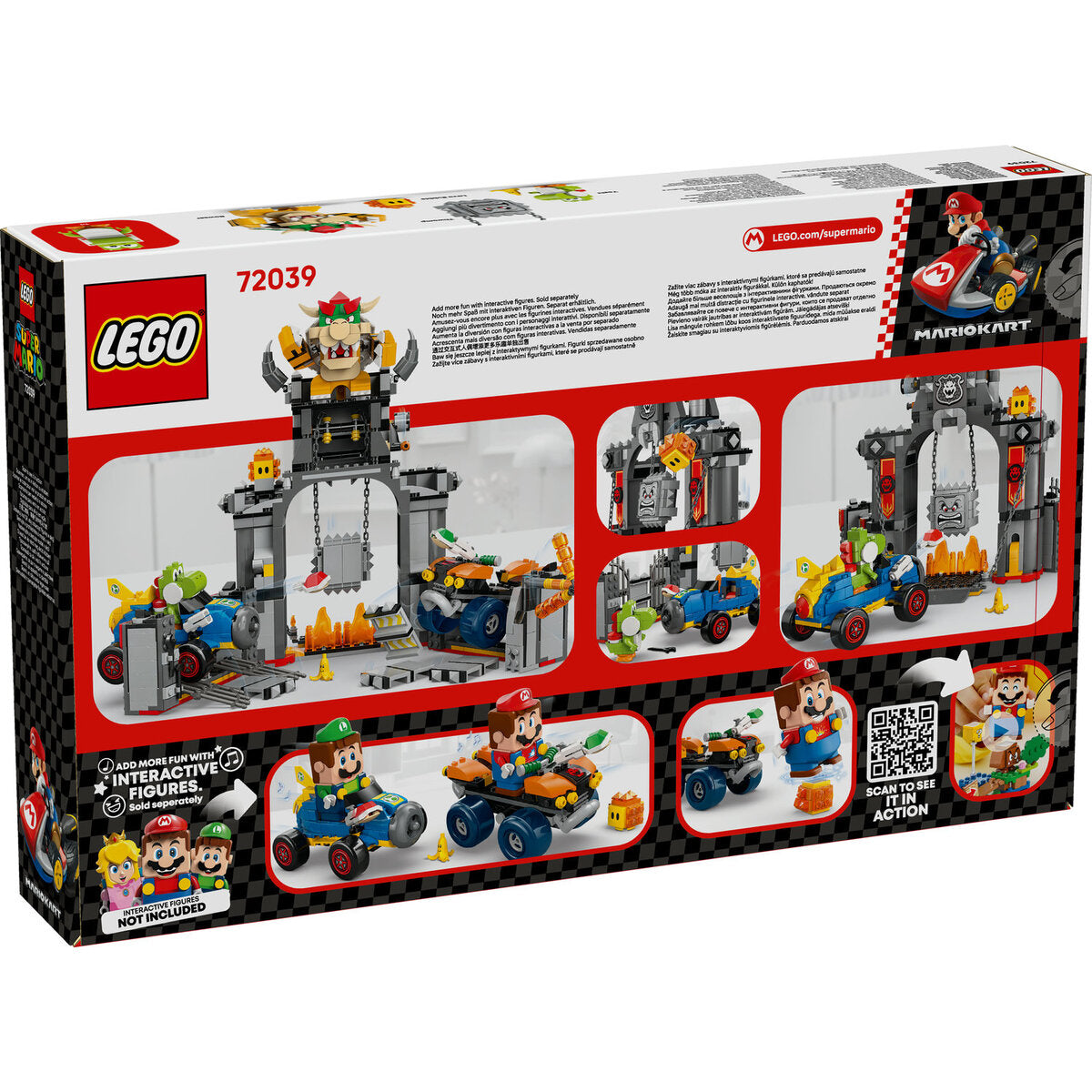 LEGO® Super Mario 72039 Mario Kart™ – Bowsers Festung