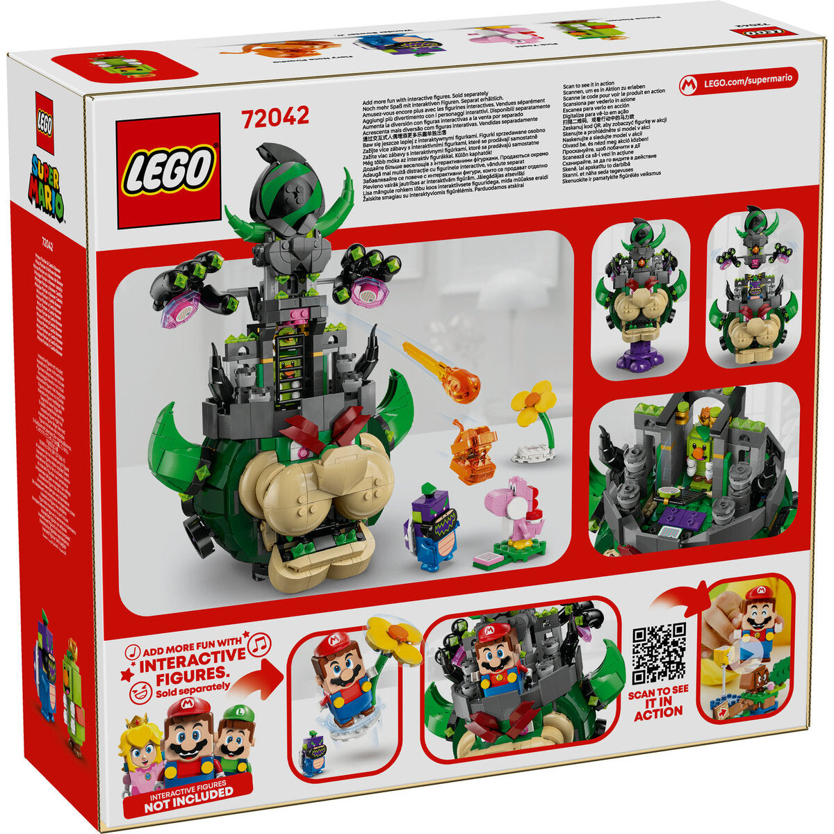 LEGO® Super Mario 72042 Prinz Florian & Schloss-Bowser