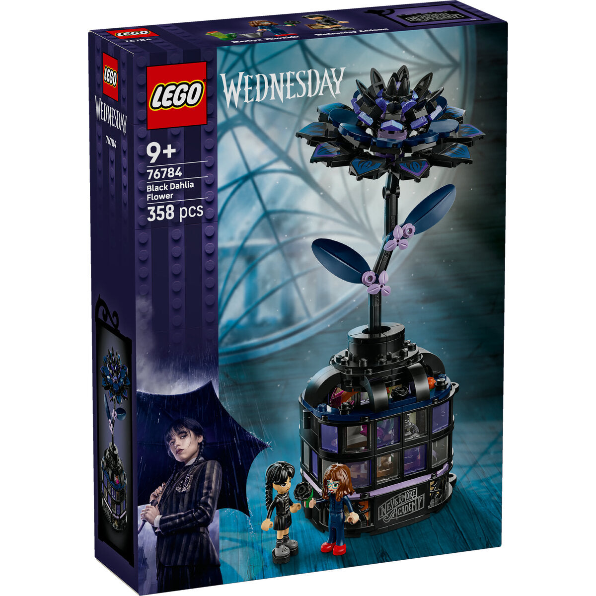 LEGO® Wednesday 76784 Schwarze Dahlie