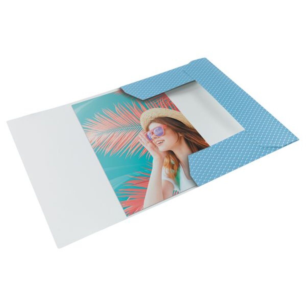 Leitz Esselte Colour'Breeze Eckspannermappe Karton A4, blau