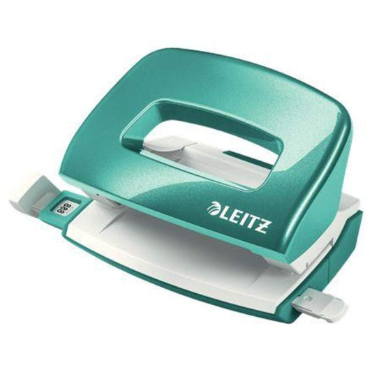Leitz NeXXt WOW Mini-Locher Metall, eisblau