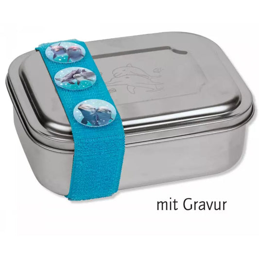 Lutz Mauder TapirElla Edelstahl-Lunchbox Delfin