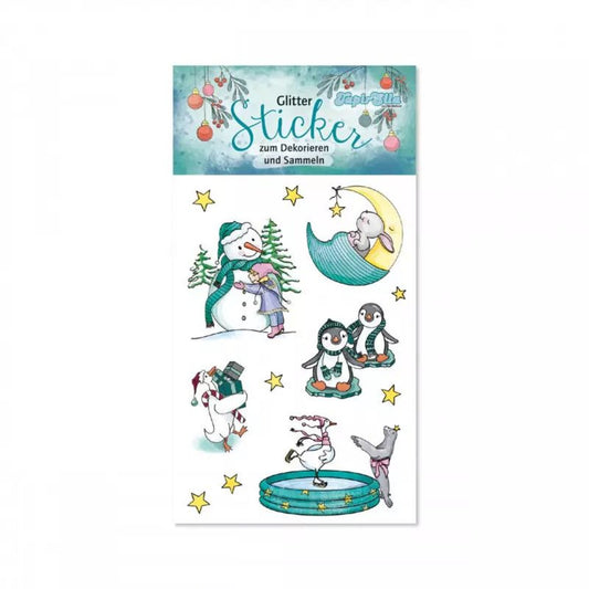 Lutz Mauder TapirElla Glitter-Sticker, Weihnachten 4