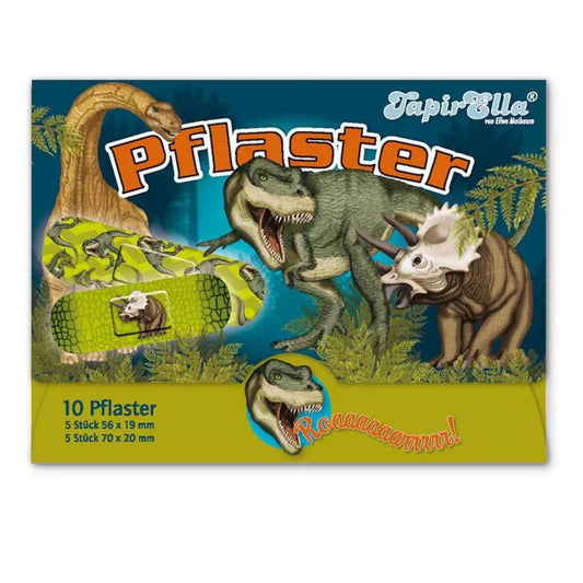 Lutz Mauder TapirElla Pflasterbriefchen T-Rex, 10er Packung