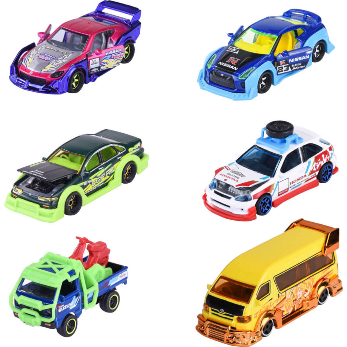 Majorette Japan Series Deluxe Cars, 1 Stück, 6-fach sortiert