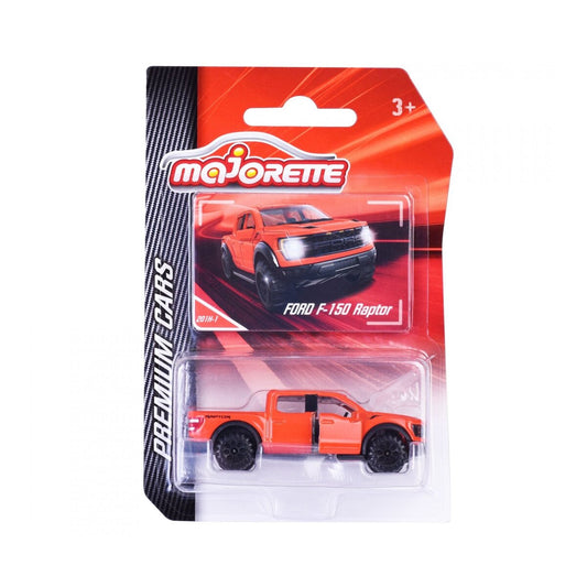 Majorette Premium Cars Ford F-150 Raptor, orange