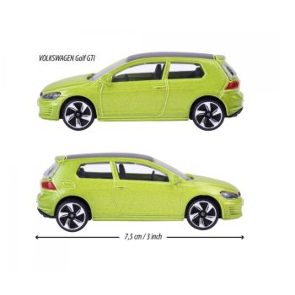 Majorette Premium Cars VW Golf GTI, grün