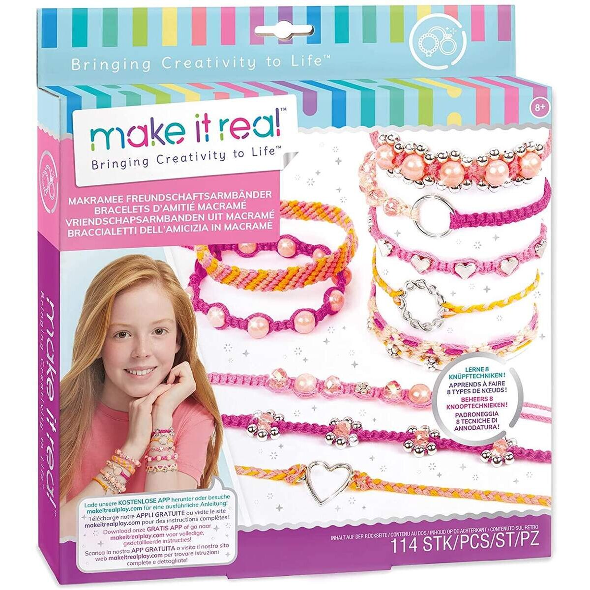 make it real DIY Makramee Freundschaftsbänder