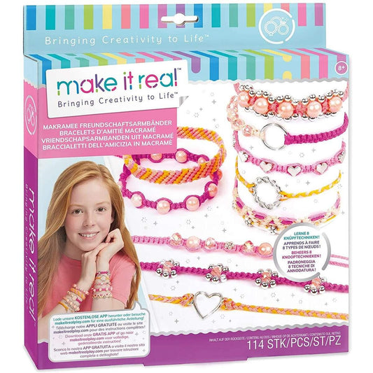 make it real DIY Makramee Freundschaftsbänder