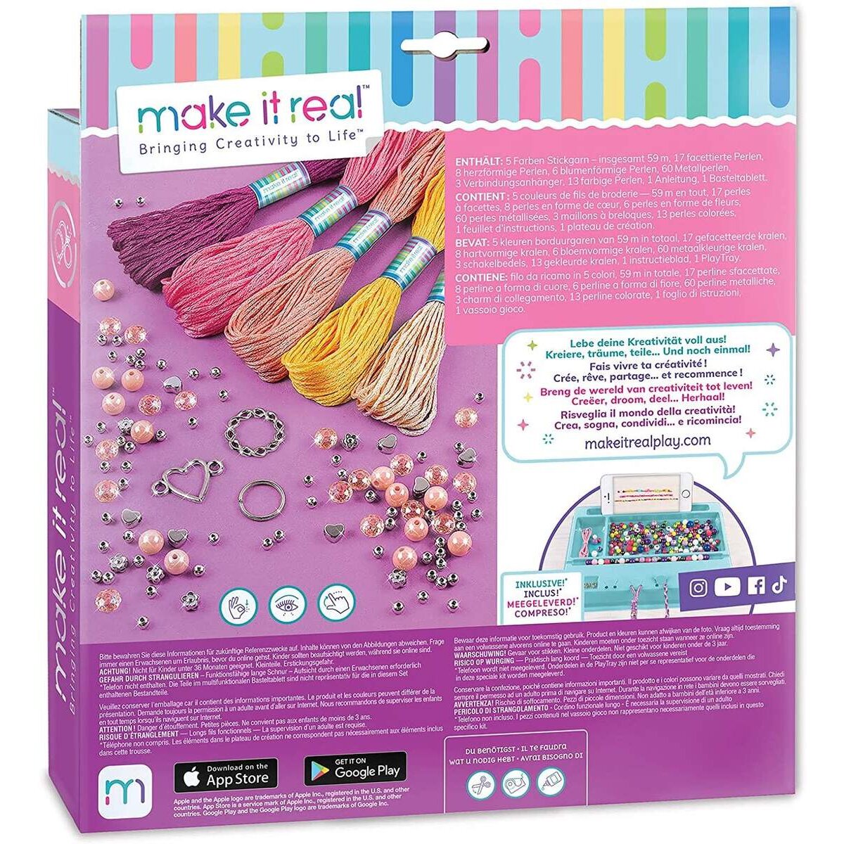 make it real DIY Makramee Freundschaftsbänder