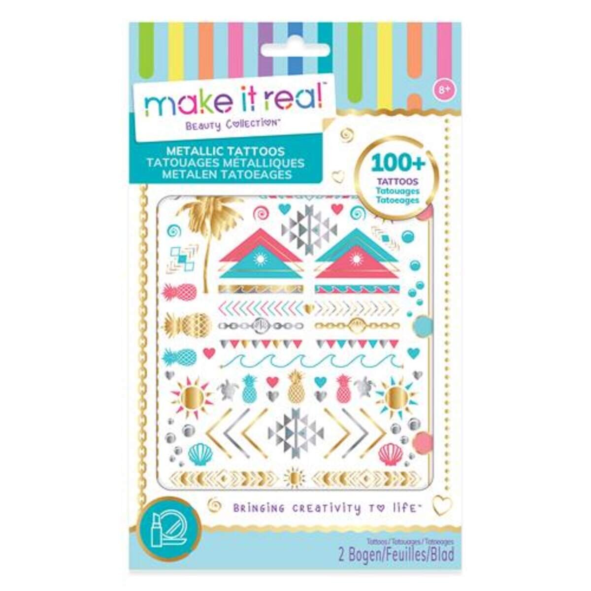 make it real Metallic Tattoos 2x12, sortiert
