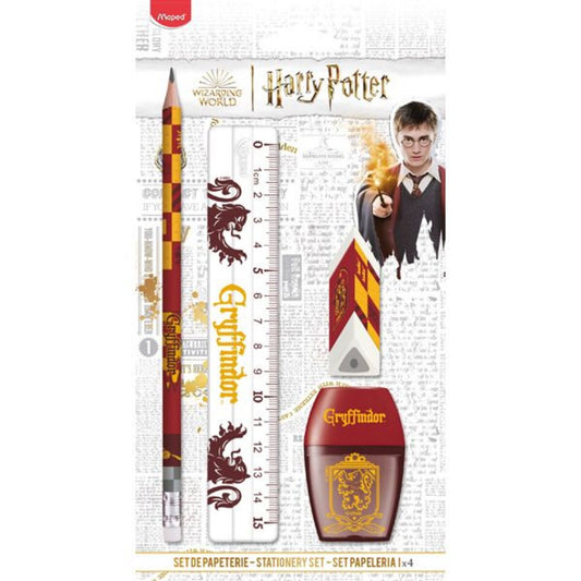 Maped Schreib-Set HARRY POTTER GRYFFINDOR 4 Teile