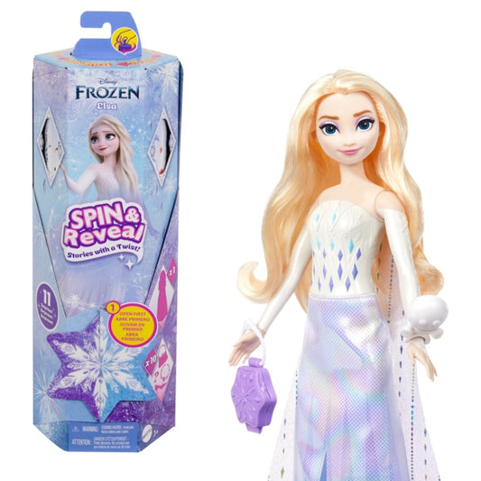 Mattel Disney Die Eiskönigin Spin & Reveal Modepuppe Elsa