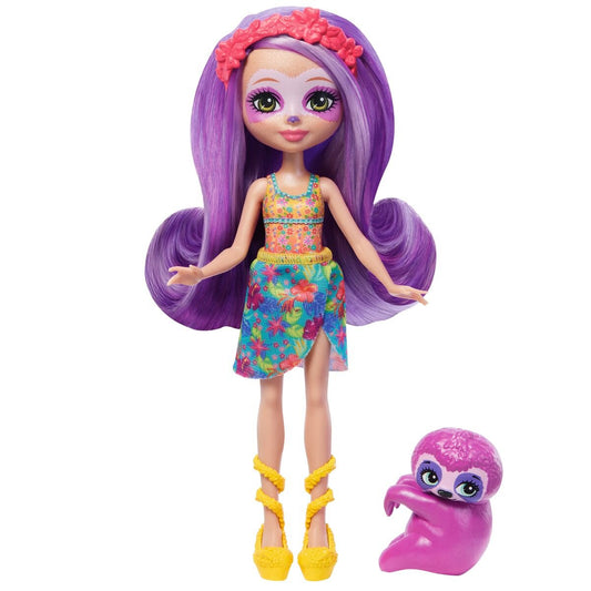 Mattel Enchantimals Sunshine Beach Sabindra Sloth