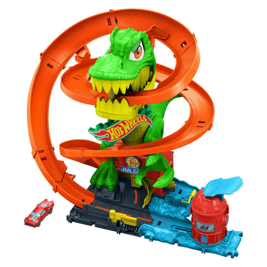 Mattel Hot Wheels T-Rex Feuerschlacht 22 cm