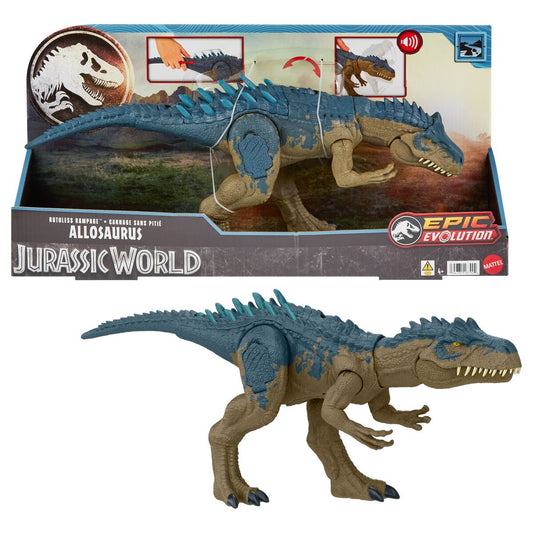 Mattel Jurassic World Ruthless Rampage™ Allosaurus (STVD) - SIOC