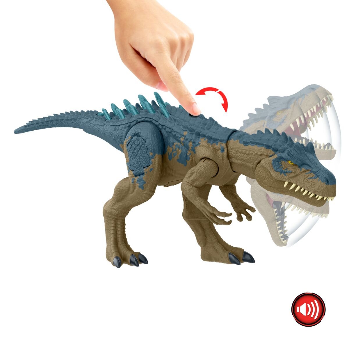 Mattel Jurassic World Ruthless Rampage™ Allosaurus (STVD) - SIOC