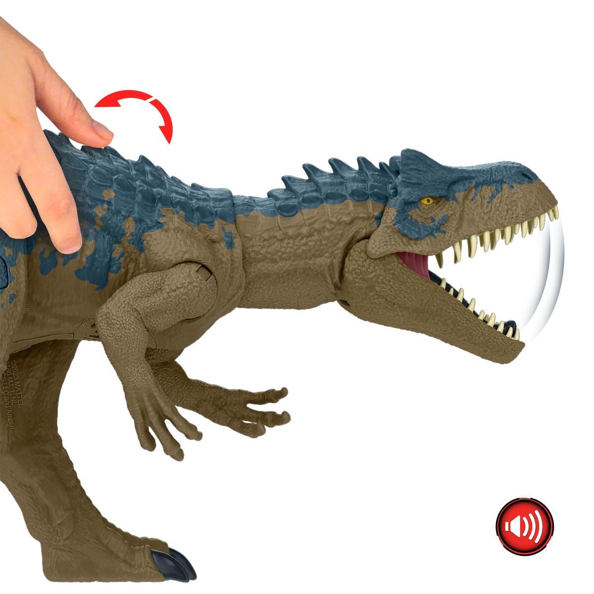 Mattel Jurassic World Ruthless Rampage™ Allosaurus (STVD) - SIOC