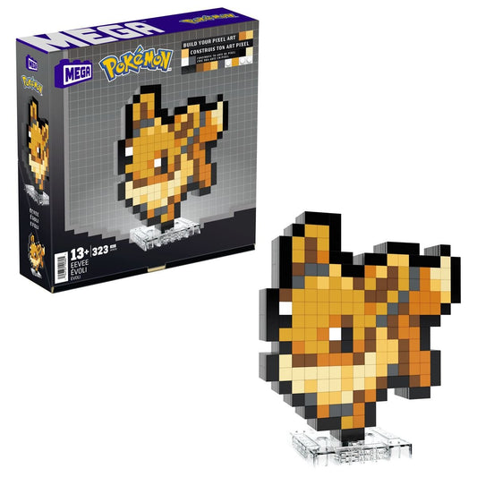 Mattel MEGA Pokémon Evoli Pixel Art